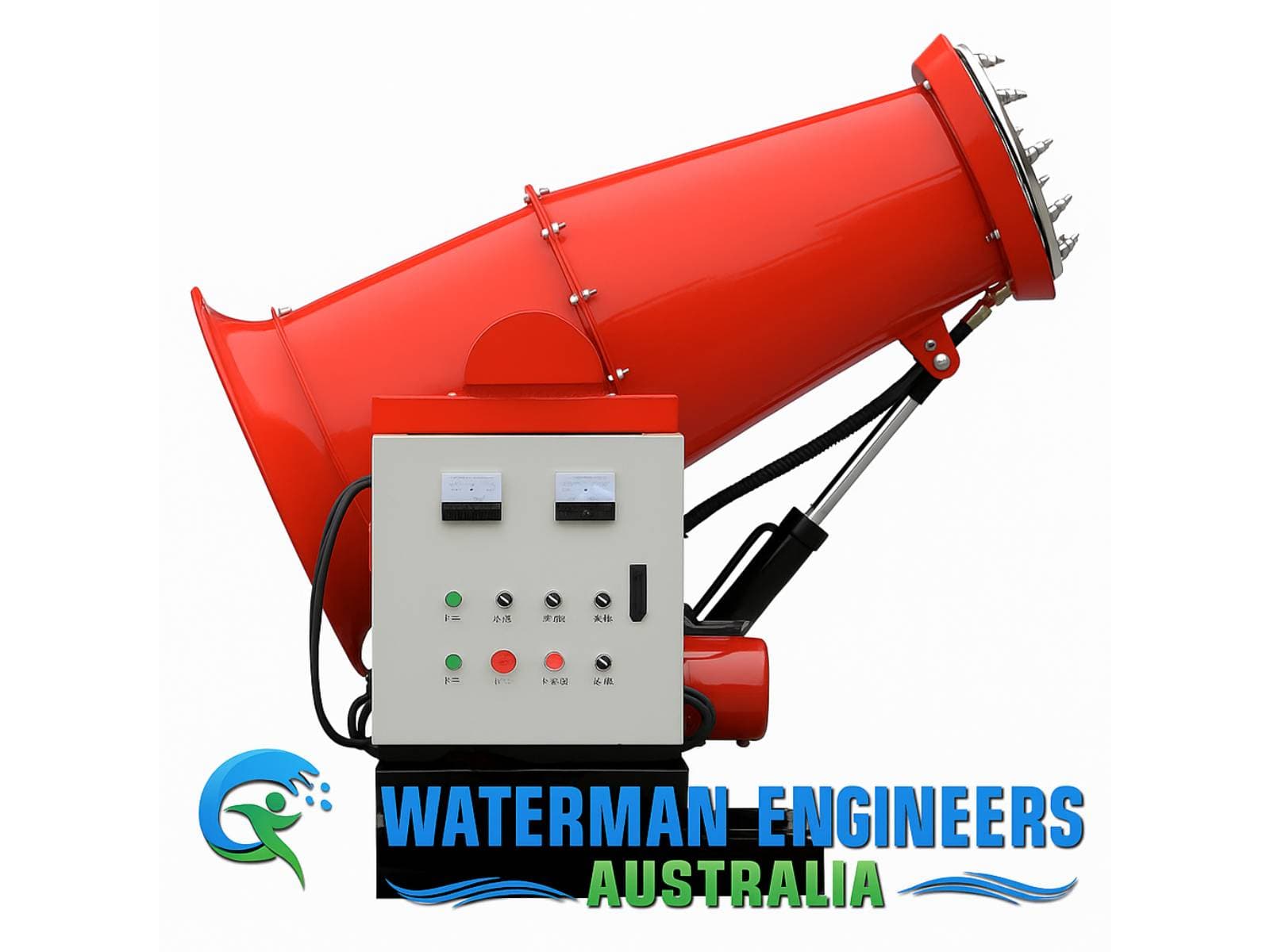 FOG CANNON TECHNOLOGY FOR WASTEWATER EVAPORATION IN MINING INDUSTRY, MECHANICAL EVAPORATORS
