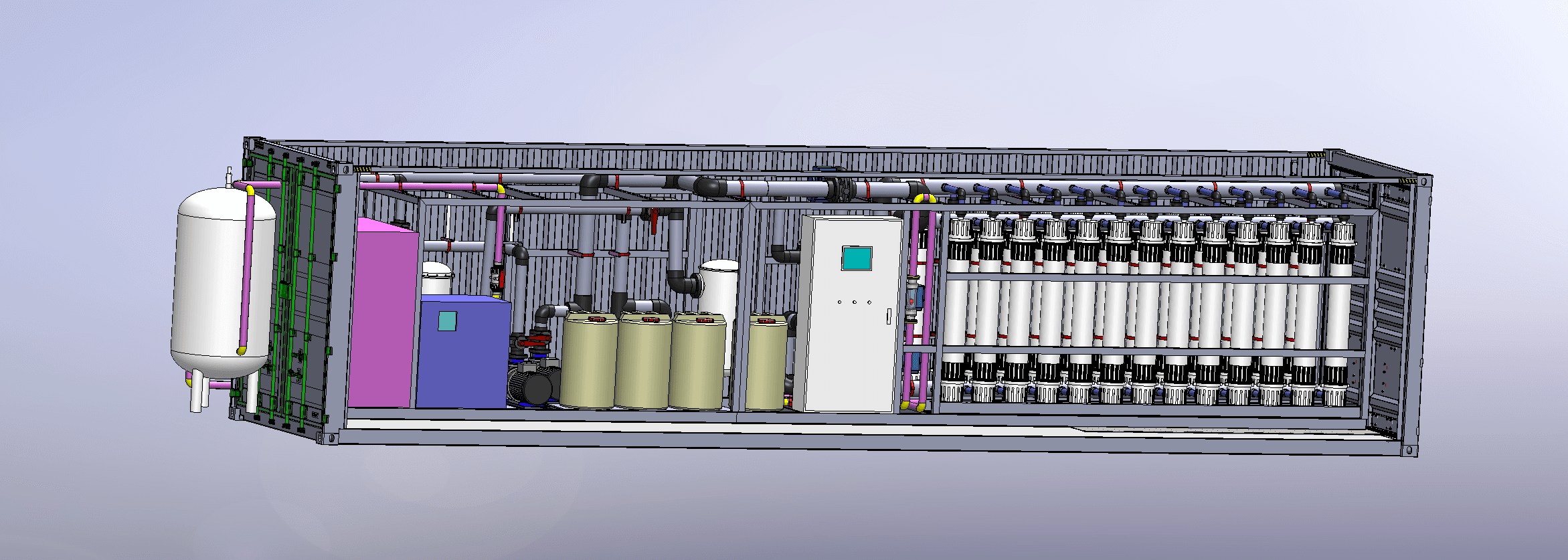Reverse Osmosis (RO) Plant on Rental, on hire