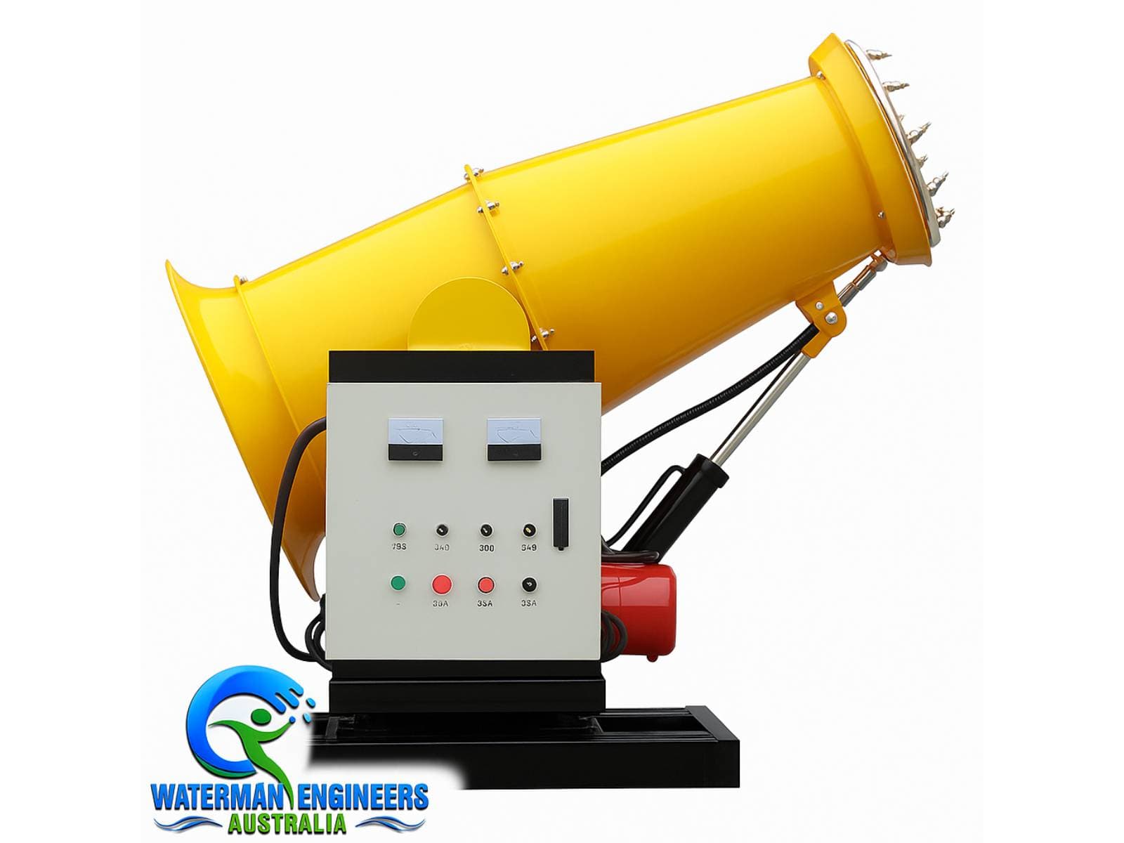 Comprehensive Engineering Design Parameters for Fog Cannon Systems for Wastewater Evaporation in Mining Industry