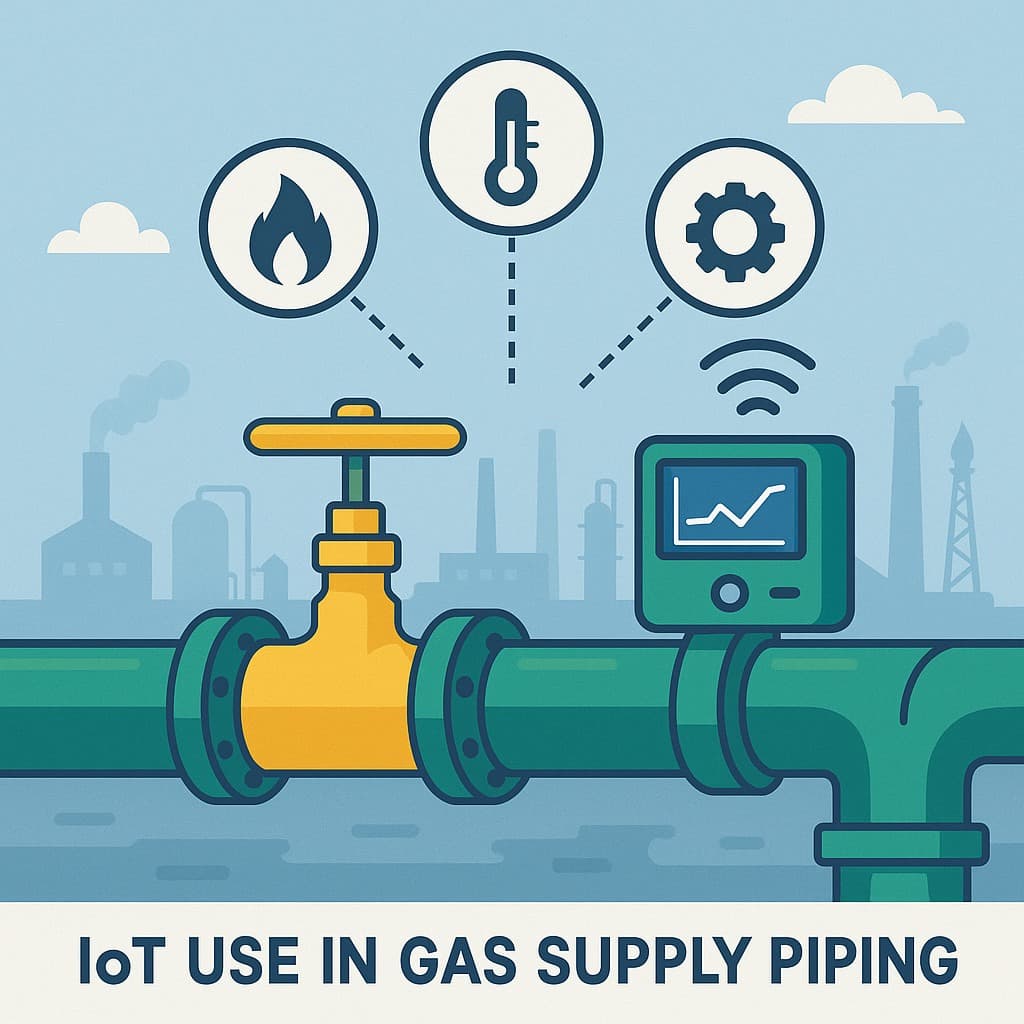 Use of IoT and Artificial Intelligence in Gas Supply Pipelines (Domestic and Cross-Border)