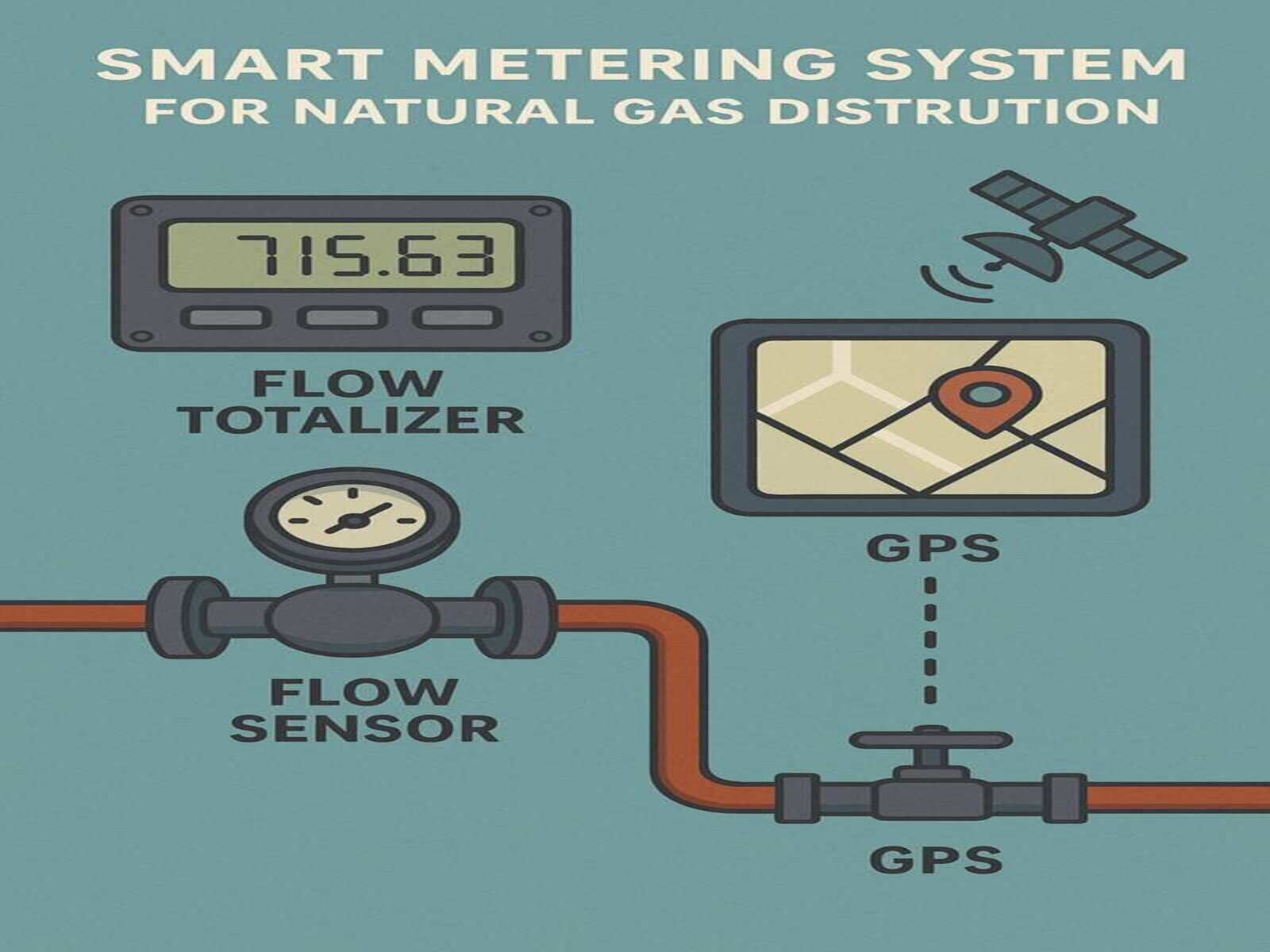 Smart Metering System for Gas Supply Companies, IOT, ARTIFICIAL INTELLIGENCE application — Detailed Technical & Operational Overview
