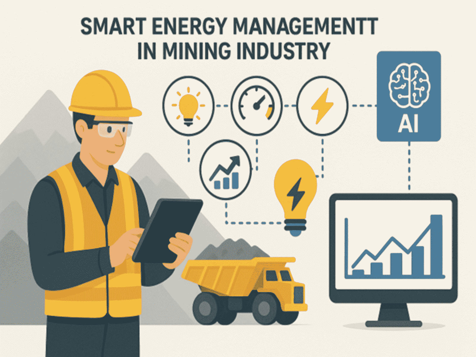 Use of IoT & Artificial Intelligence in Mining Industry for Smart Energy Management