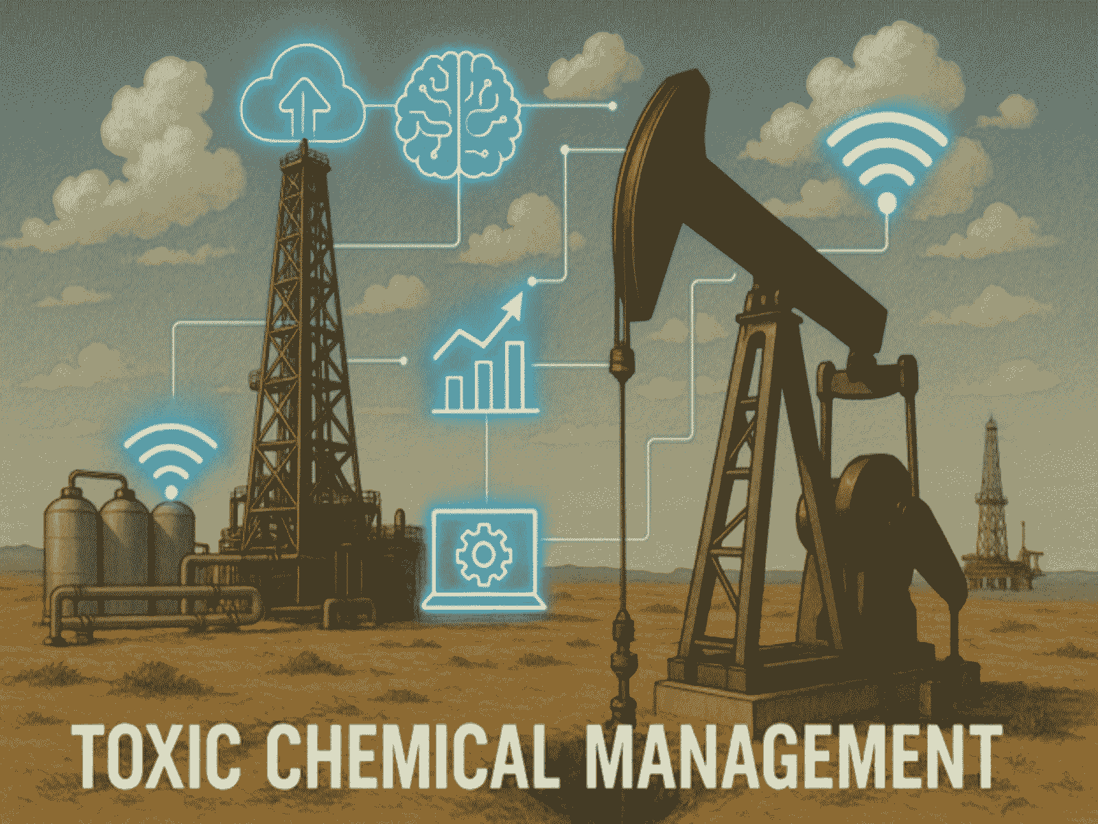 Detection and Control of Toxic Chemicals and Gases During Gas Exploration Using IoT and Artificial Intelligence