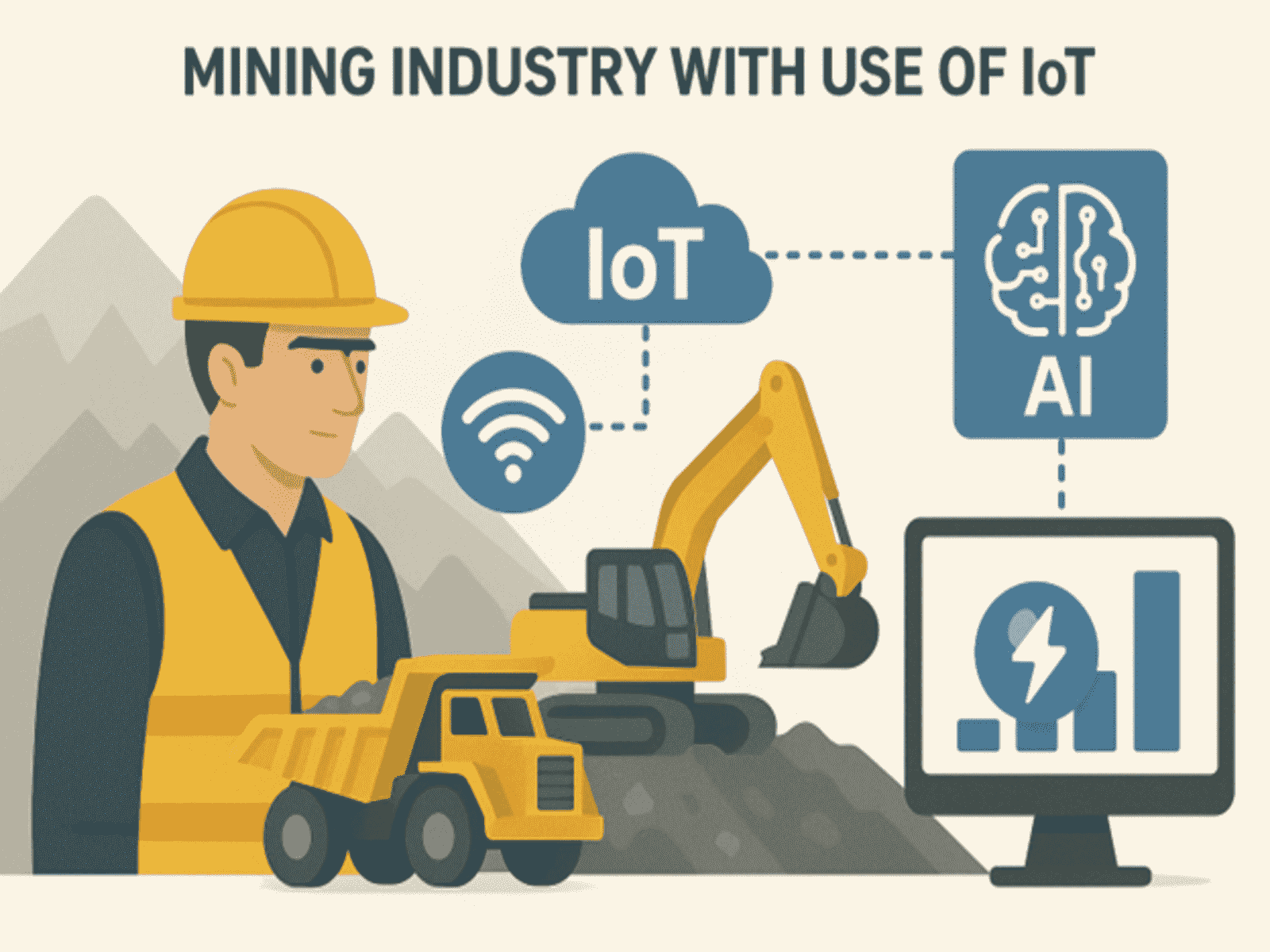 IoT and Artificial Intelligence applications in the mining industry,