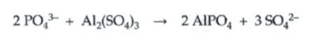 Precipitation by Alum flocculation