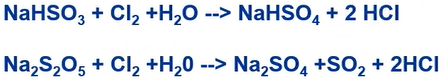 water and sodium sulphate